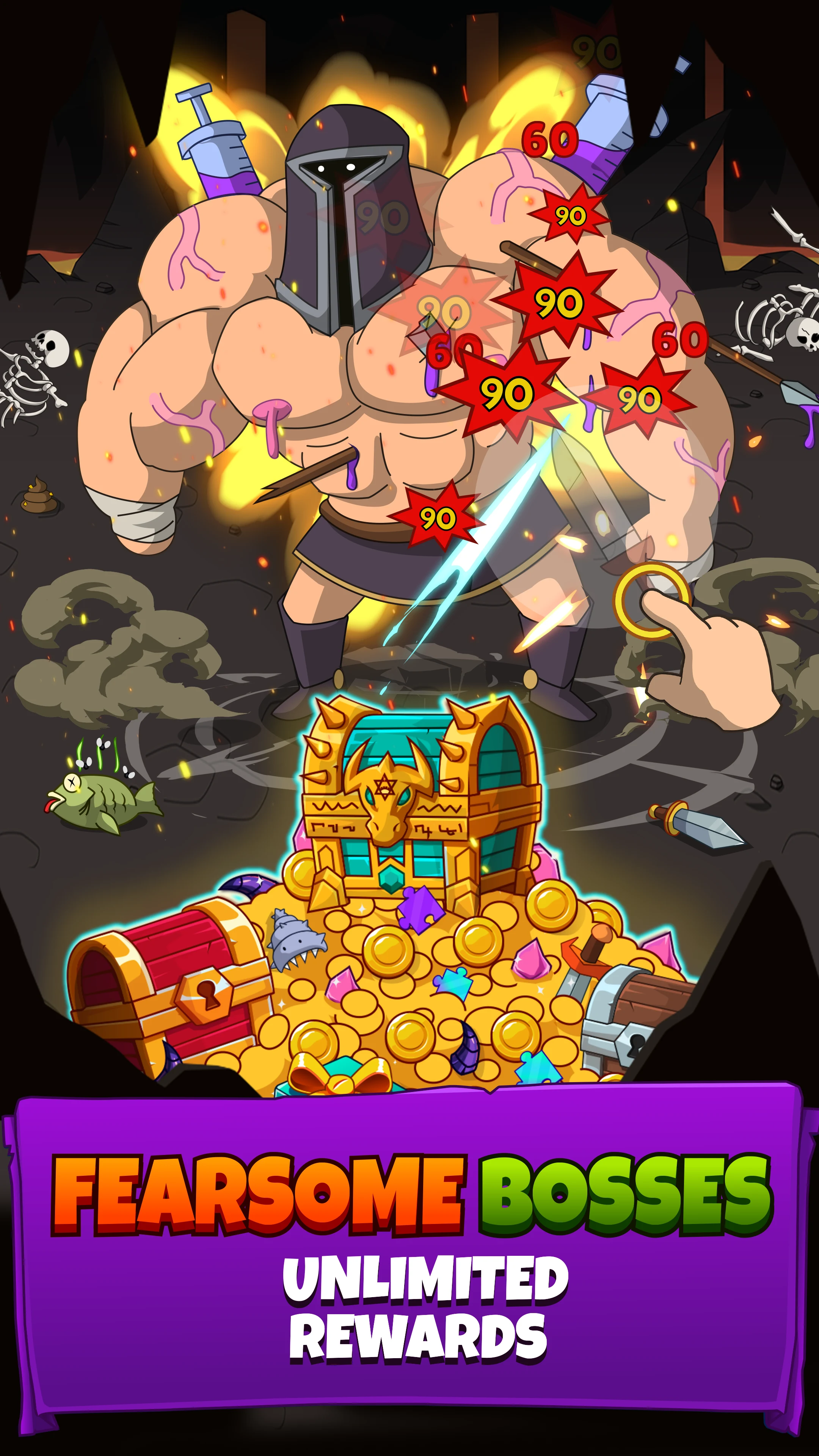 Hunter Hunter Heroes IDLE RPG screenshot